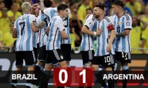 Brazil 0-1 Argentina: Căng thẳng từ khán đài, chủ nhà nhận thẻ đỏ
