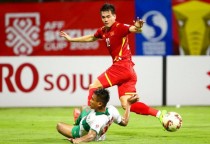 Tiến Linh và đồng đội đủ sức giành điểm trong trận lượt đi trên sân của Indonesia
