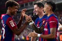 Tam tấu Raphinha - Lewandowski - Yamal đang thi đấu rất bùng nổ vào đầu mùa giải.