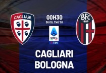 Soi kèo Cagliari vs Bologna, 0h30 ngày 30/10: 2 hàng công cùn mòn