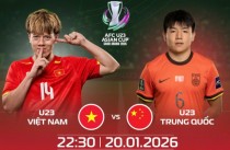 Soi kèo U23 Việt Nam vs U23 Trung Quốc, 22h30 ngày 20/1: Đột phá vào lịch sử