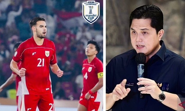 Chủ tịch bóng đá Indonesia Erick Thohir yêu cầu U23 Indonesia phải thắng U23 Việt Nam để đòi nợ trận thua chung kết mùa 2023