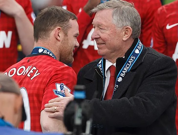 Rooney không coi Sir Alex Ferguson là HLV giỏi chiến thuật nhất. ẢNH: ANDY HOOPER
