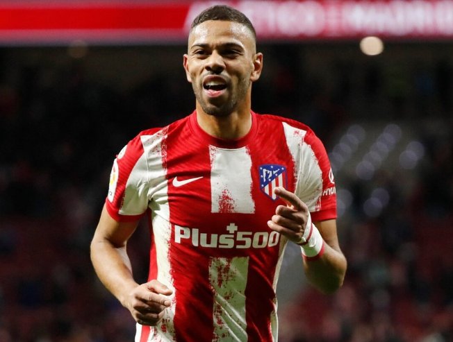 Renan Lodi từng khoác áo Atletico Madrid.