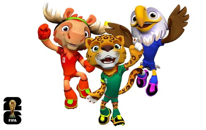 Ba linh vật chính thức của FIFA World Cup 2026.