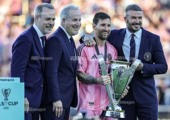 Đồng sở hữu Beckham đã đúng khi sở hữu ngôi sao sáng giá trong đội hình Inter Miami. Ảnh: EPA.