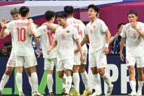 U23 Việt Nam giành chiến thắng ấn tượng trước U23 Kuwait. ẢNH: AFC