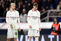 Milan thua 2 trận gần nhất ở Serie A.