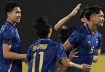 Chủ nhà Thái Lan sẽ đấu với U-22 Việt Nam ở chung kết SEA Games 33. ẢNH: THAI RATH