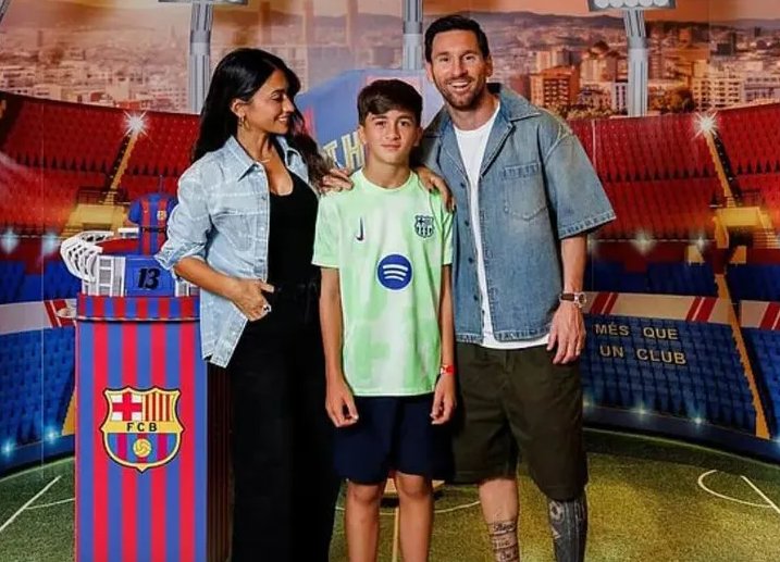 Messi tổ chức sinh nhật cho con trai, Beckham có chạnh lòng?