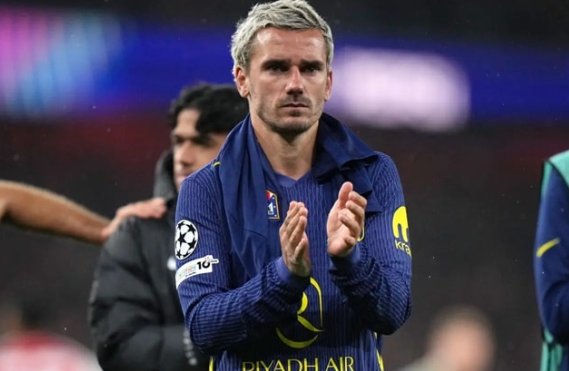 Antoine Griezmann chuẩn bị đến Mỹ thi đấu.